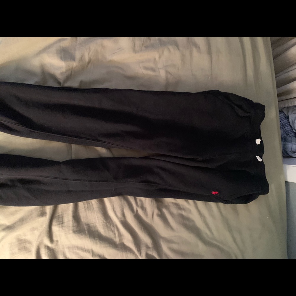 Boys Large Black Polo Ralph Lauren Sweatpants